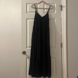 z supply black maxi dress
